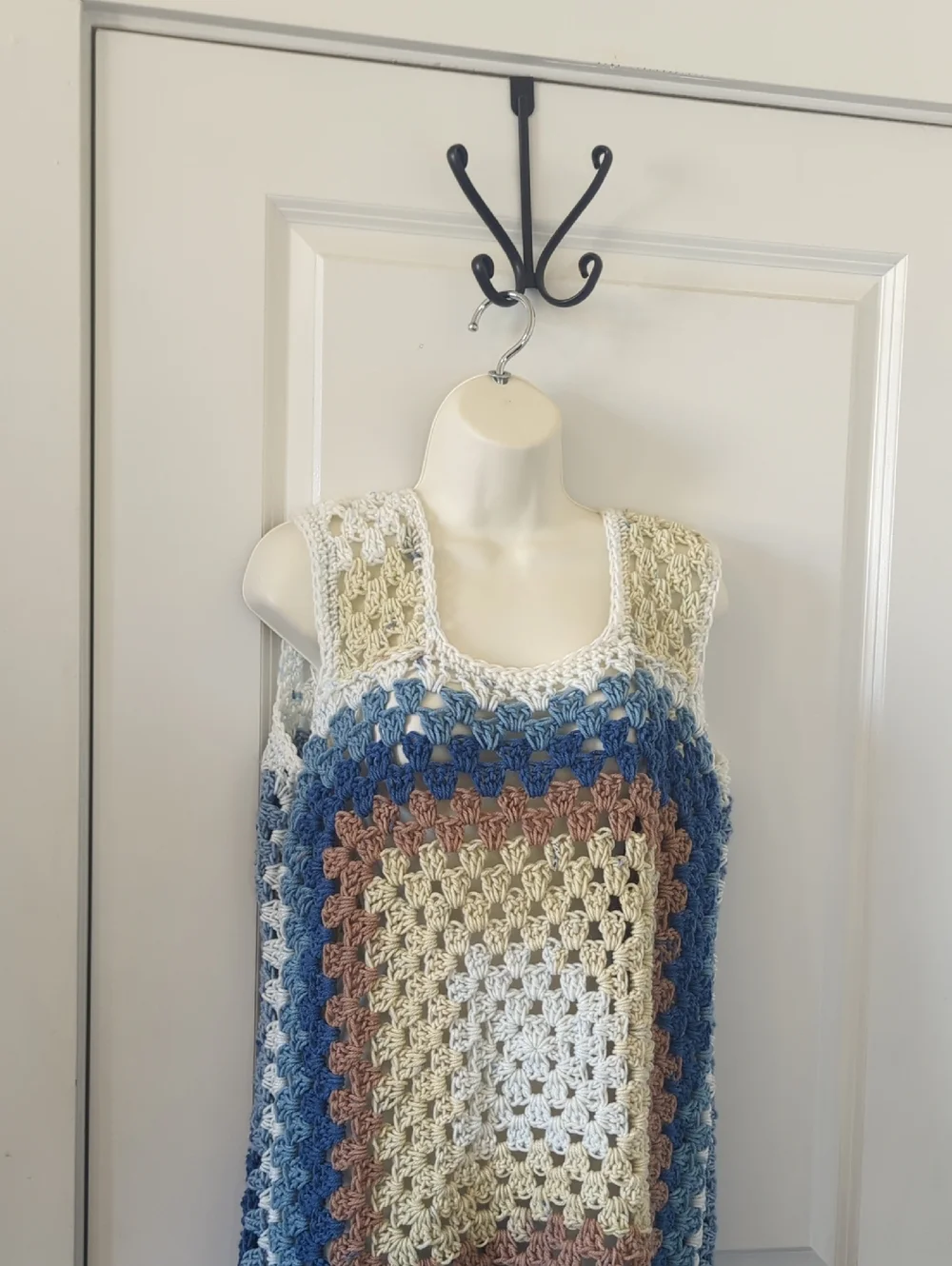 NWOT MTBD Crochet Mini Dress/Cover-up